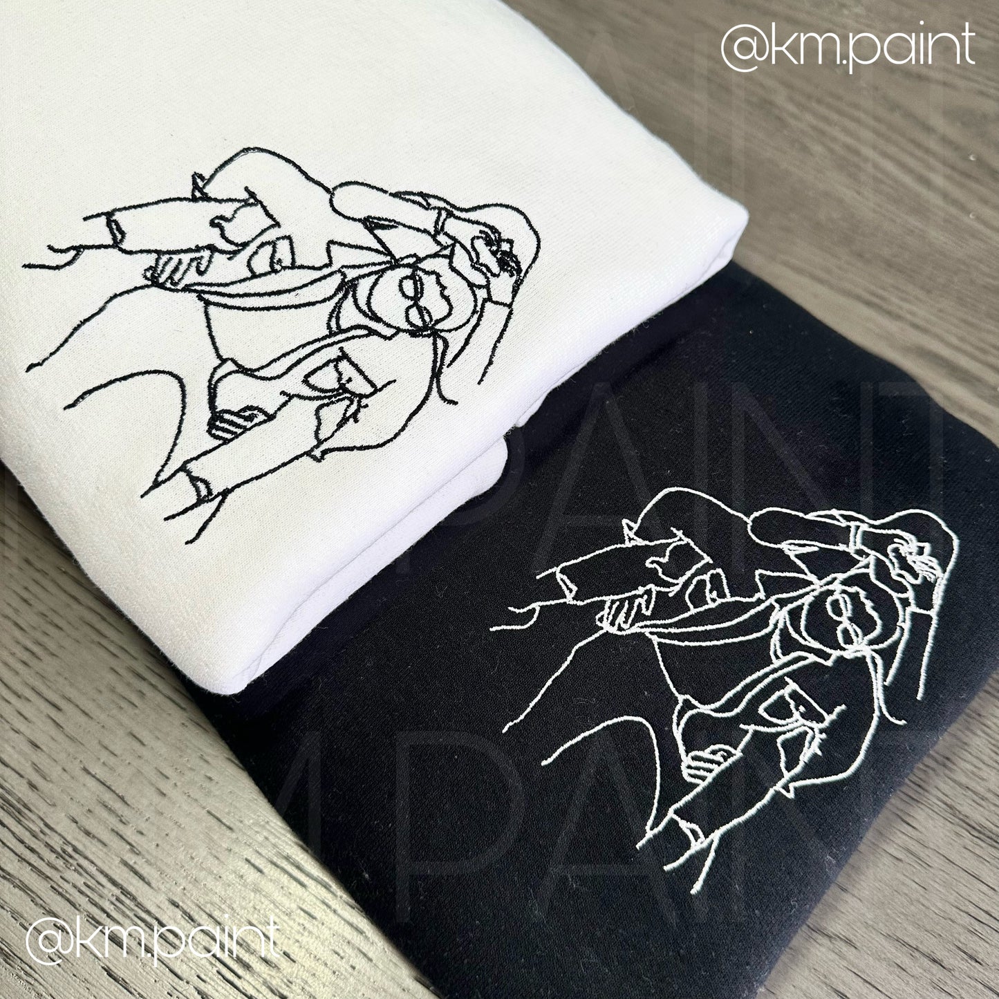PHOTO LINE ART | EMBROIDERY