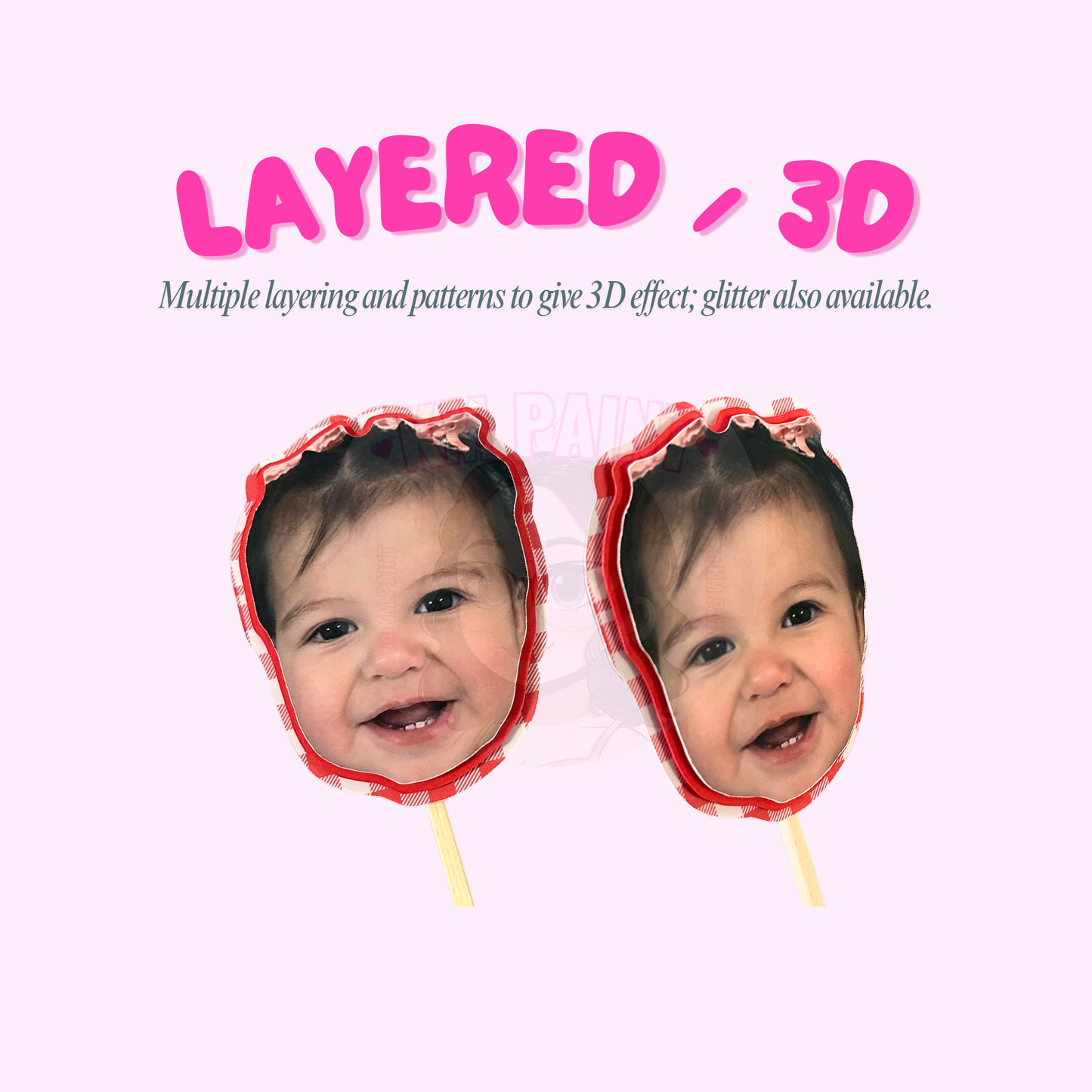 Whimsy Photo Toppers | (Set of 12)