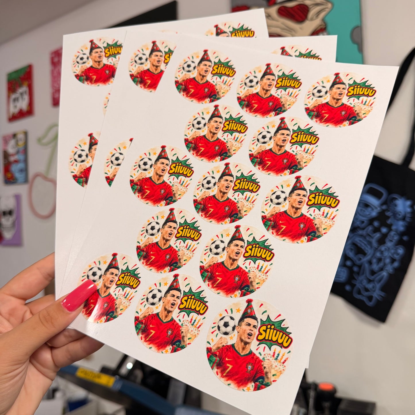 Custom Stickers | Circle + Square