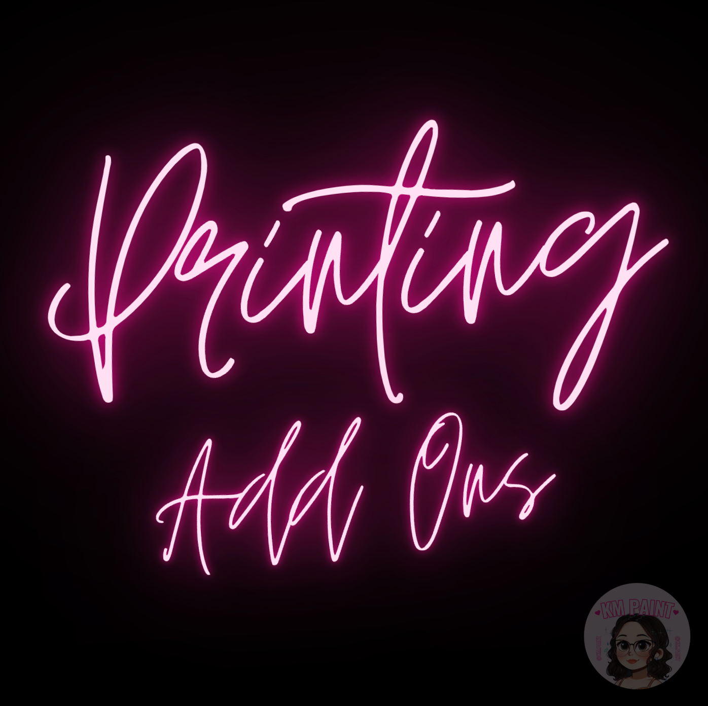 PRINTING ADD ONS: