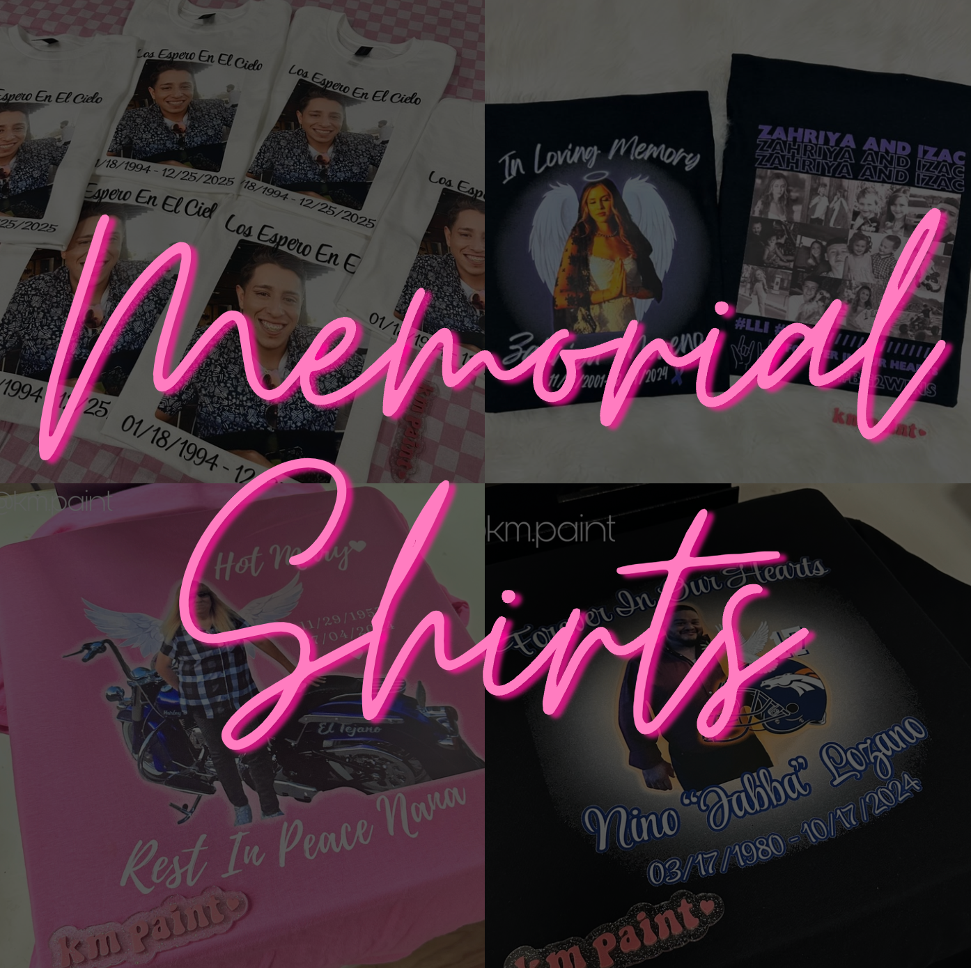 CUSTOM MEMORIAL SHIRT