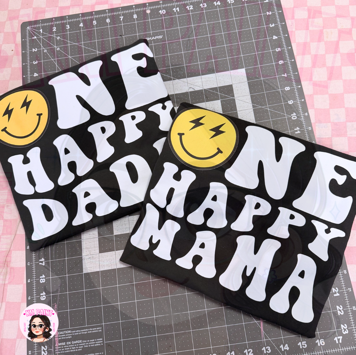 ONE HAPPY MAMA/DADA | BIRTHDAY SHIRT