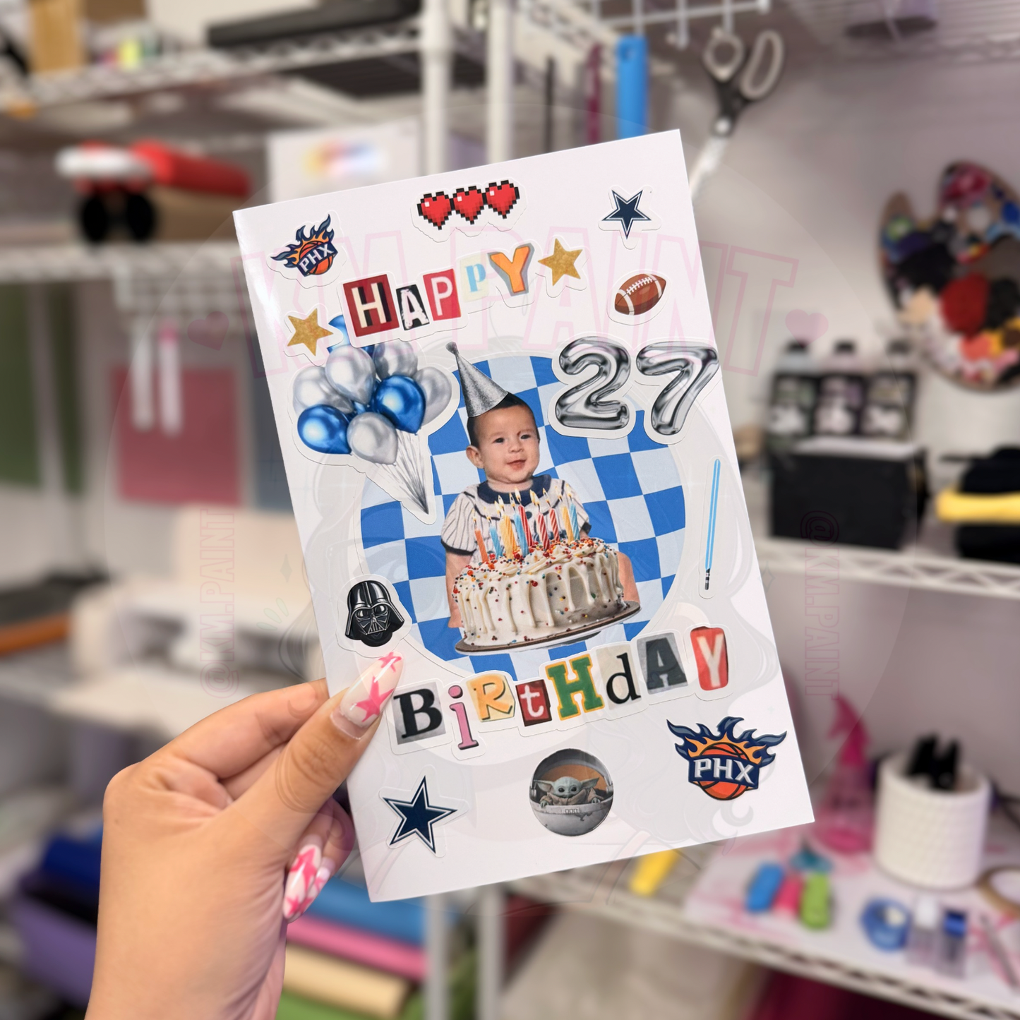 Custom "Me" Birthday Card
