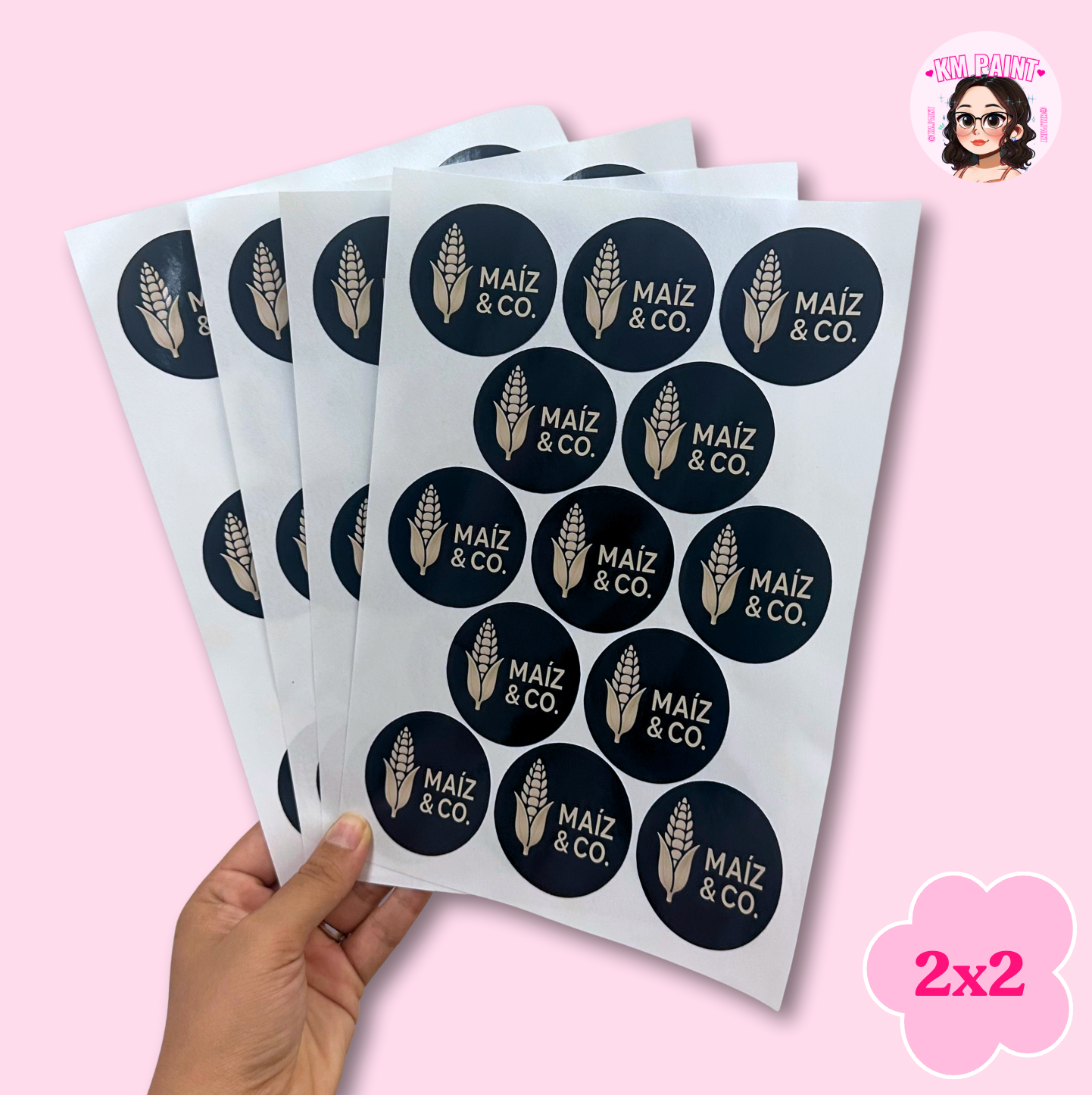 STICKER SHEETS | CIRCLE GLOSSY