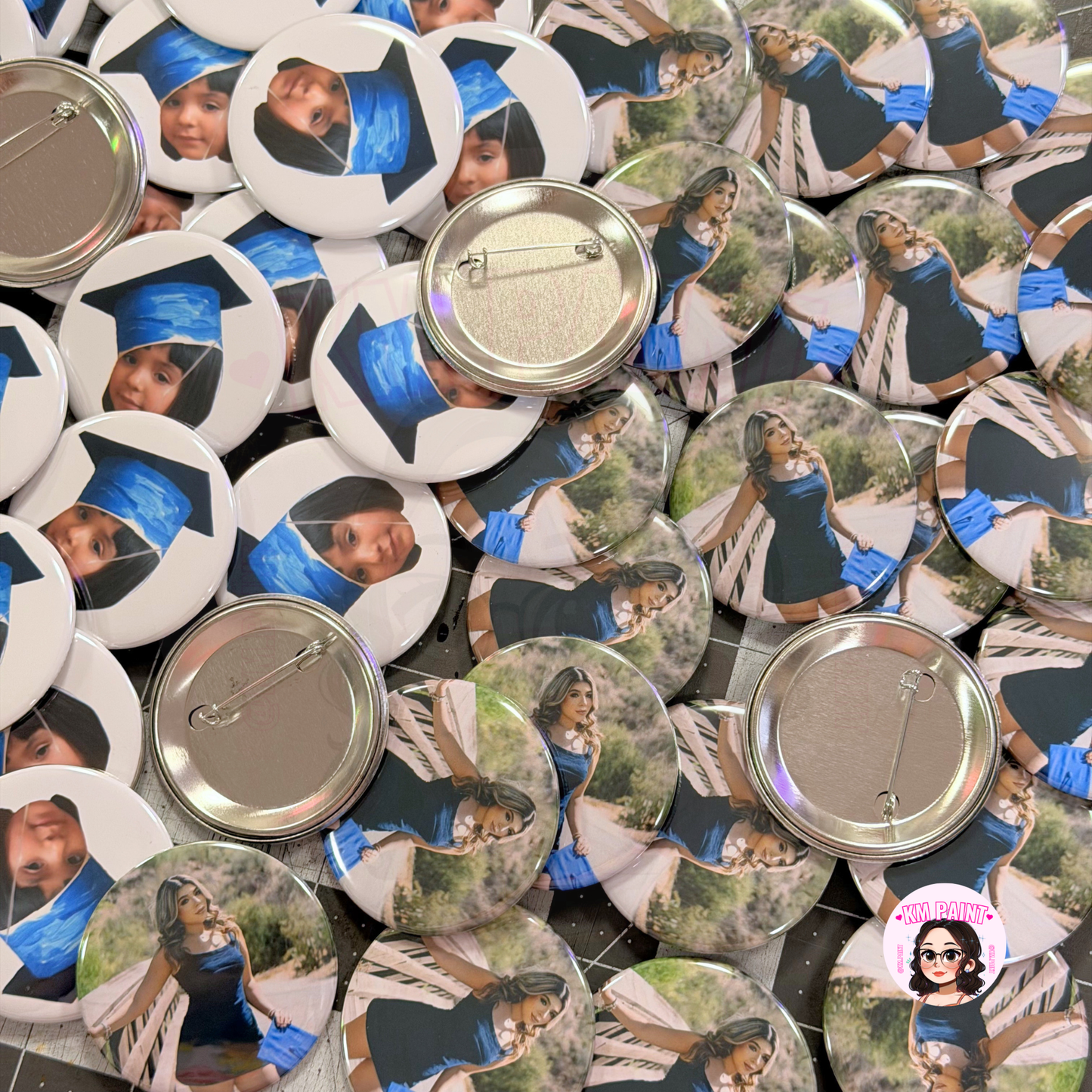 Custom Pin Buttons