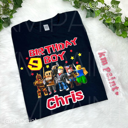 CUSTOM BIRTHDAY SHIRT