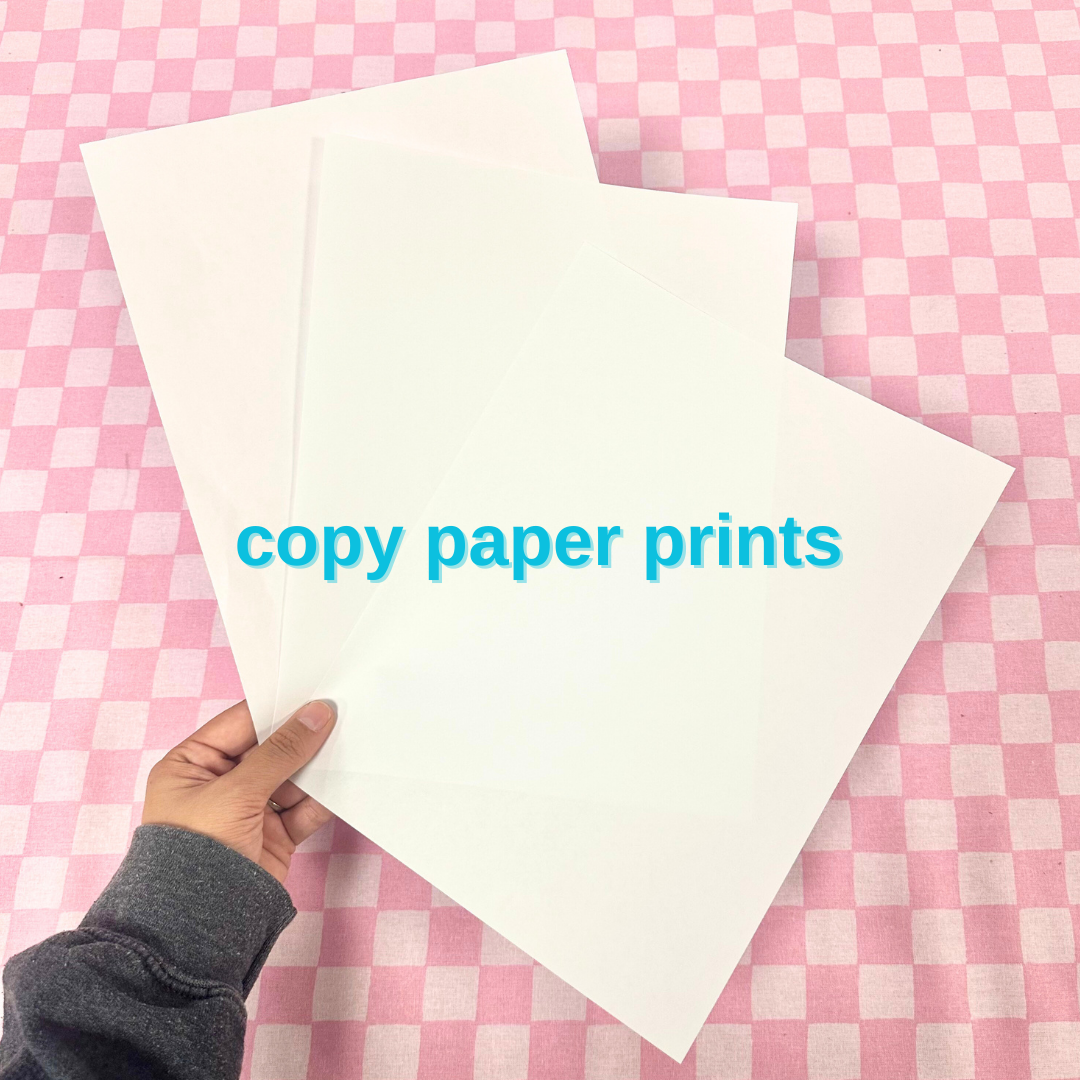 COPY PAPER PRINTS