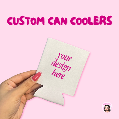 CUSTOM LOGO CAN COOLER