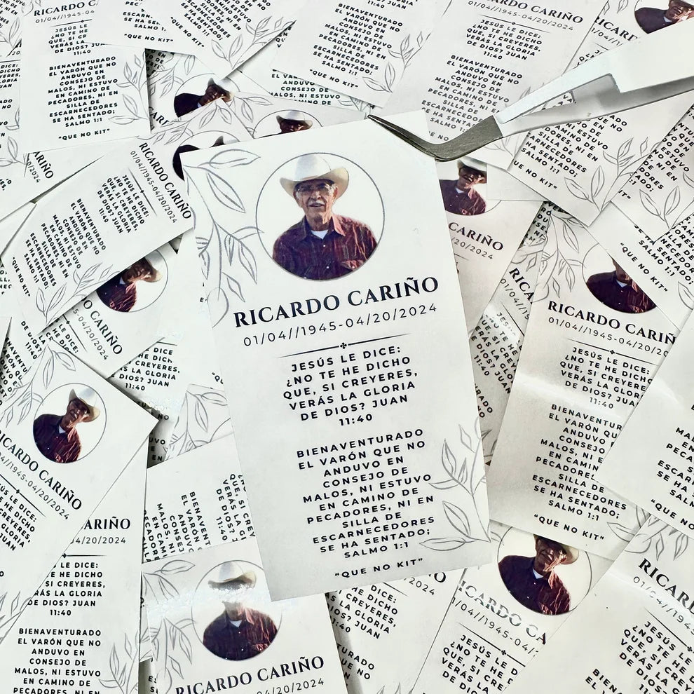 Memorial Cards