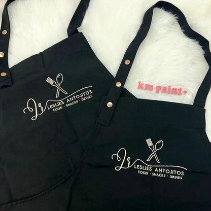 EMBROIDERED APRON | LOGO