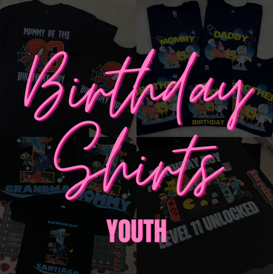 Youth Birthday Shirt