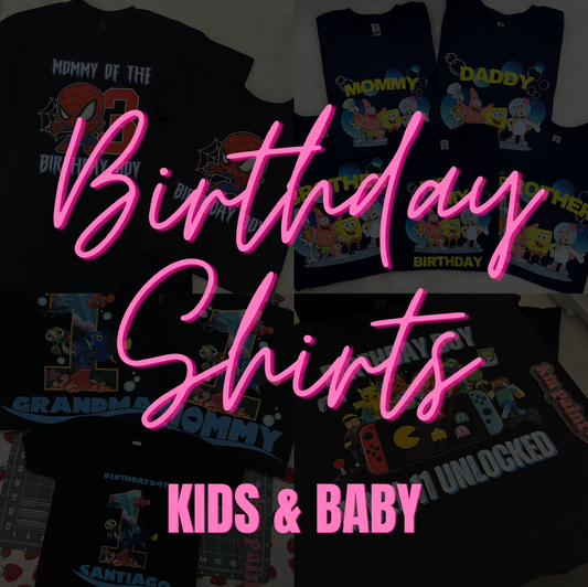 Toddler/Baby Birthday Shirt