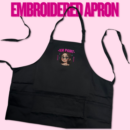 EMBROIDERED APRON | LOGO