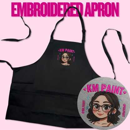 EMBROIDERED APRON | LOGO