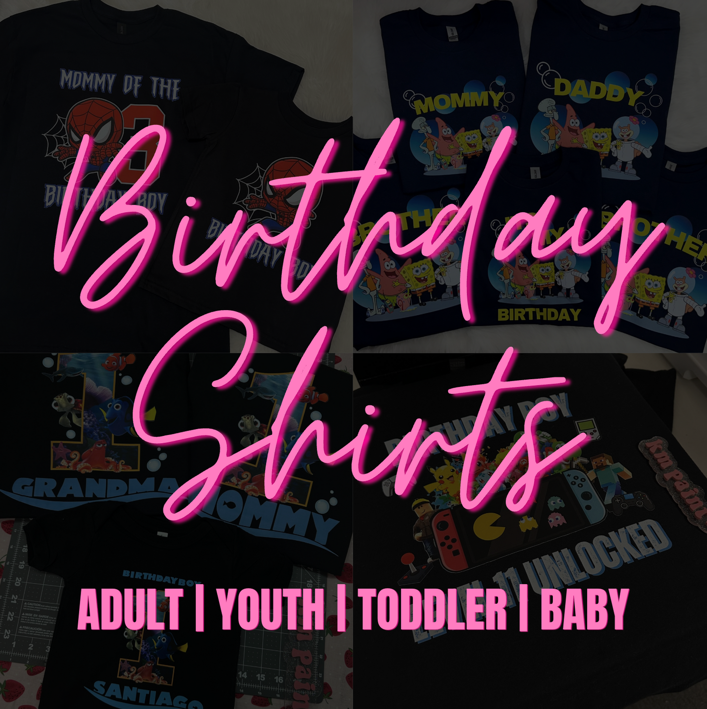 CUSTOM BIRTHDAY SHIRT