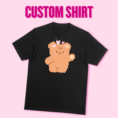 CUSTOM T-SHIRT | UPLOAD YOUR OWN DESIGN