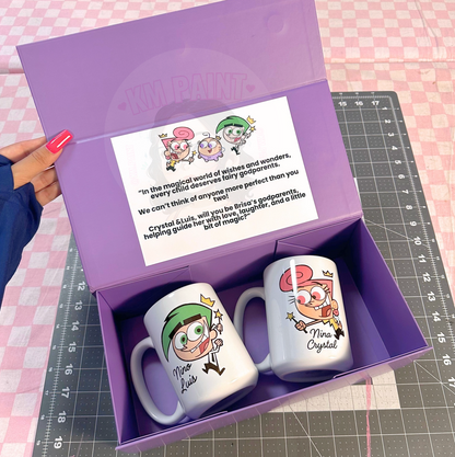 Fairy Godparent Proposal Box