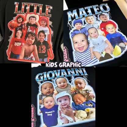 Photo Collage Graphic Tee