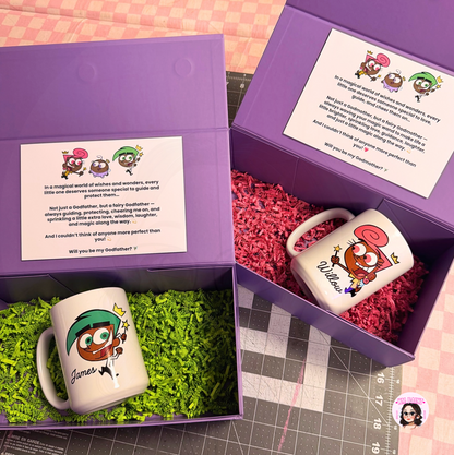 Fairy Godparent Proposal Box