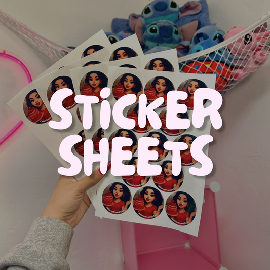 Custom Stickers | Circle + Square