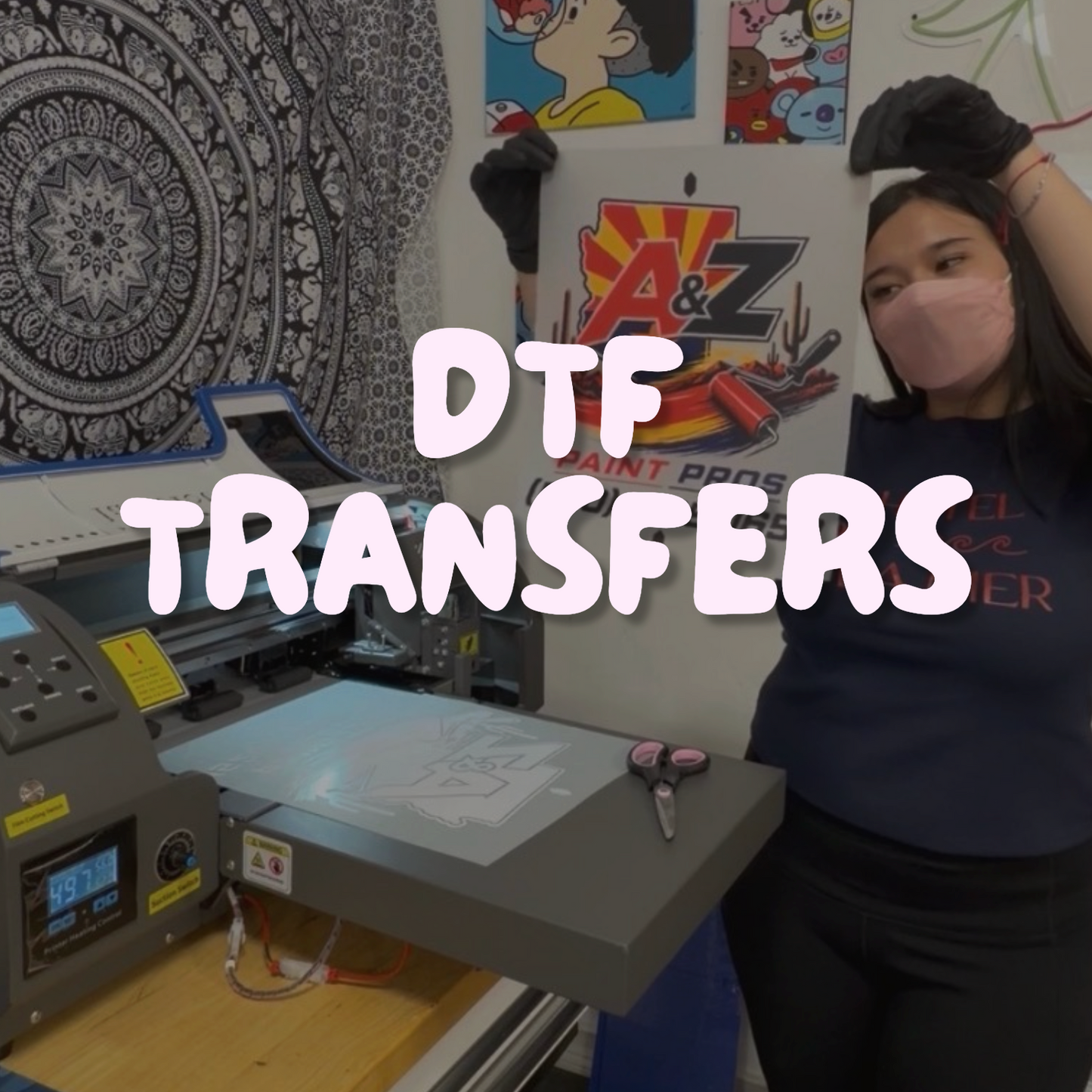Ready-to-Press DTF Transfers