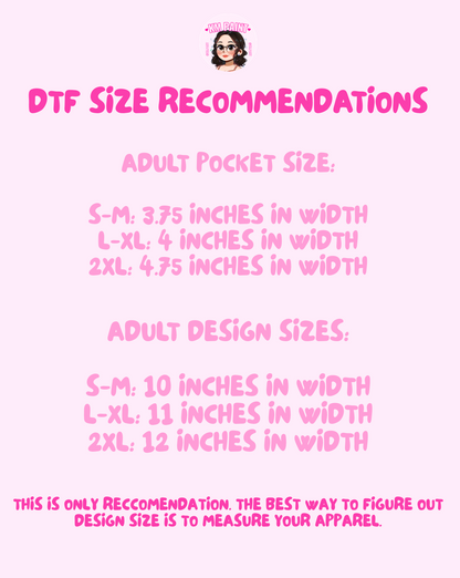 Ready-to-Press DTF Transfers